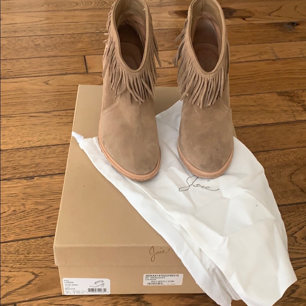 Joie brand Loren fringe bootie